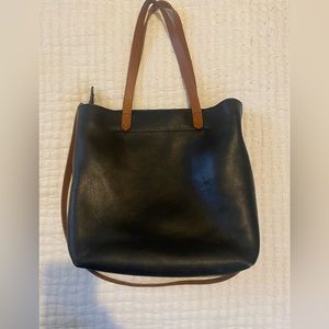 Madewell zip top medium transport tote
